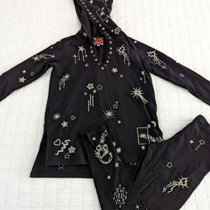 Johnny Was hoodie and leggings set